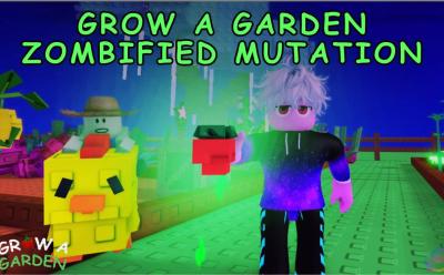 Zombified mutation in Grow a Garden