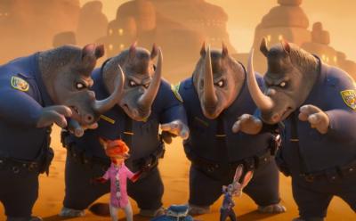 A still from Zootopia 2 trailer